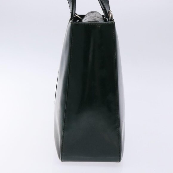 GUCCI Hand Bag Enamel Green Silver - Picture 4 of 16